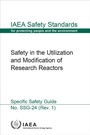 Cover: Safety in the Utilization and Modification of Research Reactors - International Atomic Energy Agency
