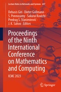 Cover: Proceedings of the Ninth International Conference on Mathematics and Computing - Springer
