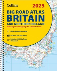 Abbildung von: 2025 Collins Big Road Atlas Britain and Northern Ireland - Collins