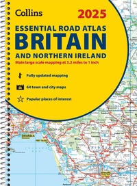 Abbildung von: 2025 Collins Essential Road Atlas Britain and Northern Ireland - Collins