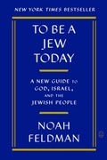 Cover: To Be a Jew Today - Farrar, Straus and Giroux
