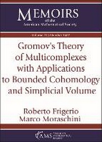Abbildung von: Gromov's Theory of Multicomplexes with Applications to Bounded Cohomology and Simplicial Volume - American Mathematical Society