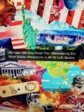 Cover: Ultimate 100-Day Road Trip: Discovering the Most Iconic Attractions in All 50 U.S. States - Quicksilver
