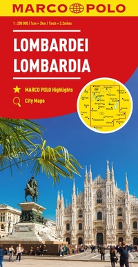 Abbildung von: MARCO POLO Regionalkarte Italien 02 Lombardei, Oberitalienische Seen 1:200.000 - MARCO POLO ein Imprint von MAIRDUMONT