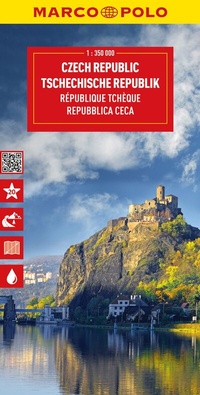 Abbildung von: MARCO POLO Reisekarte Tschechische Republik 1:350.000 - MARCO POLO ein Imprint von MAIRDUMONT