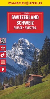 Abbildung von: MARCO POLO Reisekarte Schweiz 1:275.000 - MARCO POLO ein Imprint von MAIRDUMONT