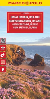 Abbildung von: MARCO POLO Reisekarte Großbritannien, Irland 1:850.000 - MARCO POLO ein Imprint von MAIRDUMONT