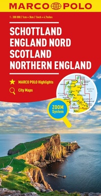 Abbildung von: MARCO POLO Regionalkarte Schottland, England Nord 1:300.000 - MARCO POLO ein Imprint von MAIRDUMONT