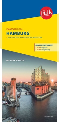 Abbildung von: Falk Stadtplan Extra Hamburg 1:22.500 - Falk ein Imprint von MAIRDUMONT