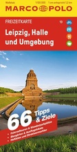 Cover: MARCO POLO Freizeitkarte 19 Leipzig, Halle und Umgebung 1:120.000 - MARCO POLO ein Imprint von MAIRDUMONT