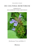 Cover: De cultura hortorum (Hortulus) - Mattes Vlg