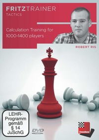 Enlarge image Cover: Calculation Training for 1000-1400 players - ChessBase GmbH