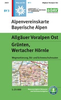 Cover: Allg&auml;uer Voralpen Ost, Gr&uuml;nten, Wertacher H&ouml;rnle - Deutscher Alpenverein