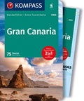 Cover: KOMPASS Wanderf&uuml;hrer Gran Canaria, 75 Touren mit Extra-Tourenkarte - KOMPASS-Karten