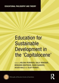 Enlarge image Cover: Education for Sustainable Development in the 'Capitalocene' - Routledge