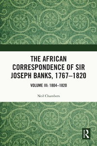 Abbildung von: The African Correspondence of Sir Joseph Banks, 1767-1820 - Routledge