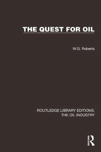 Abbildung von: The Quest for Oil - Routledge