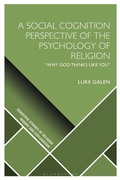 Cover: A Social Cognition Perspective of the Psychology of Religion - Bloomsbury Academic