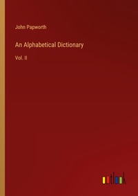 Enlarge image Cover: An Alphabetical Dictionary - Outlook Verlag