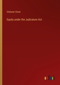 Cover: Equity under the Judicature Act - Outlook Verlag