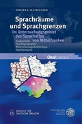 Cover: Sprachr&auml;ume und Sprachgrenzen im Untersuchungsgebiet des Sprachatlas von Mittelfranken - Universit&auml;tsverlag Winter