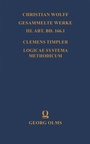 Cover: Logicae systema methodicum - Georg Olms Verlag