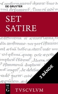 Cover: [Set Satire, 3 B&auml;nde, Tusculum] - De Gruyter