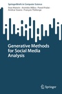 Cover: Generative Methods for Social Media Analysis - Springer