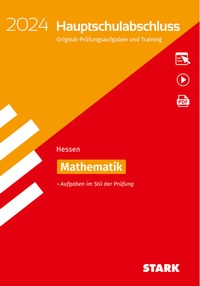 Abbildung von: STARK Original-Prüfungen und Training Hauptschulabschluss 2024 - Mathematik - Hessen - Stark Verlag