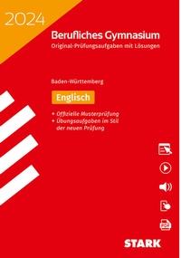 Abbildung von: STARK Abiturprüfung Berufliches Gymnasium 2024 - Englisch - BaWü - Stark Verlag