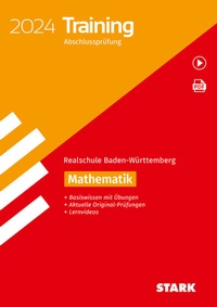 Abbildung von: STARK Training Abschlussprüfung Realschule 2024 - Mathematik - BaWü - Stark Verlag