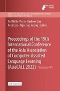 Cover: Proceedings of the 19th International Conference of the Asia Association of Computer-Assisted Language Learning (AsiaCALL 2022) - Atlantis Press
