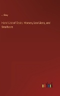 Cover: Hand-List of Seals, Morses, Lea-Lions, and Sea-Bears - Outlook Verlag