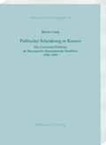 Abbildung von: Politischer Scheideweg in Kosovo - Harrassowitz Verlag