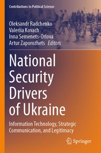 Enlarge image Cover: National Security Drivers of Ukraine - Springer