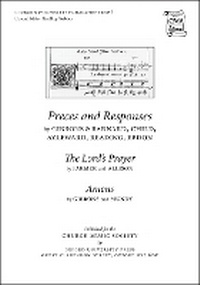 Abbildung von: Preces and Responses Vol. 2 - Oxford University Press