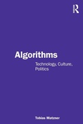 Cover: Algorithms - Routledge