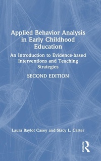 Bild: Applied Behavior Analysis in Early Childhood Education - Routledge