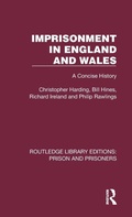 Cover: Imprisonment in England and Wales - Routledge