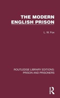 Cover: The Modern English Prison - Routledge
