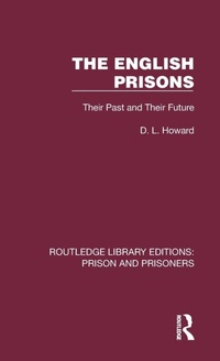 Enlarge image Cover: The English Prisons - Routledge
