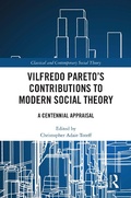 Cover: Vilfredo Pareto's Contributions to Modern Social Theory - Routledge