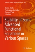Cover: Stability of Some Advanced Functional Equations in Various Spaces - Springer
