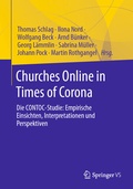 Cover: Churches Online in Times of Corona - Springer VS