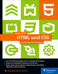 Abbildung von: HTML und CSS - Rheinwerk
