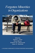 Cover: Forgotten Minorities in Organizations - IAP - Information Age Publishing
