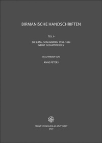 Abbildung von: Birmanische Handschriften - Franz Steiner Verlag