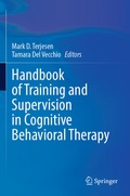 Cover: Handbook of Training and Supervision in Cognitive Behavioral Therapy - Springer