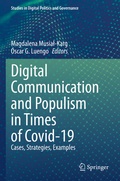 Cover: Digital Communication and Populism in Times of Covid-19 - Springer