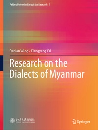 Enlarge image Cover: Research on the Dialects of Myanmar - Springer